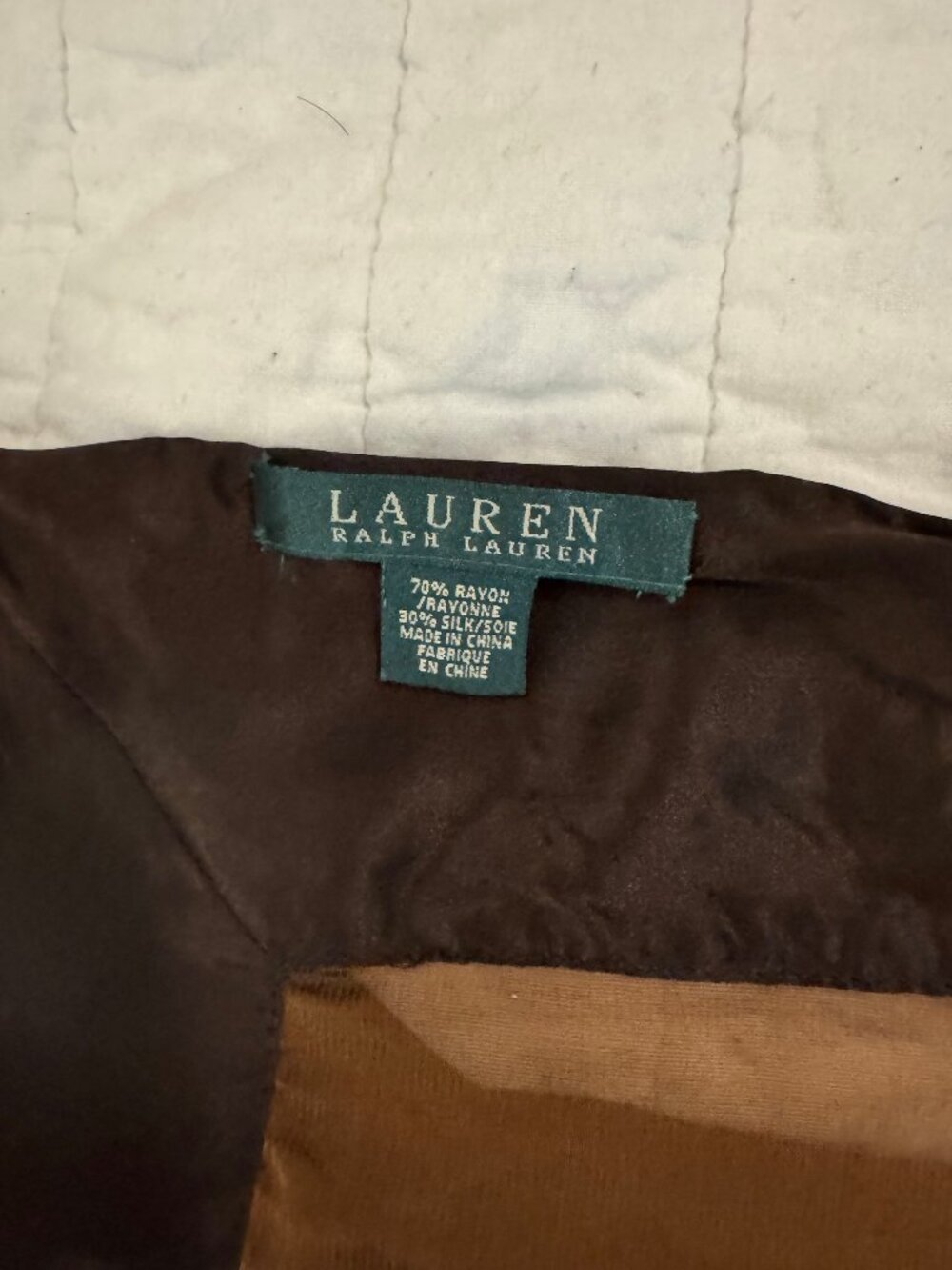 RALPH LAUREN Silk Scarf